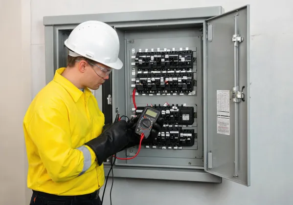 Commercial distribution panel testing
